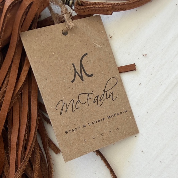 McFadin Brown Fringe Crossbody Bag - Picture 6 of 9